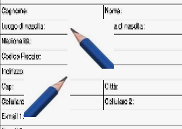 Persona che firma un modulo di consenso